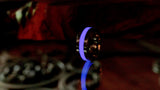 Black Ceramic Ring / Glow in the Dark / Band ring /