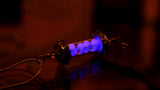 Fairy Lantern Glow in The Dark / Iridescent Fairy Lantern / Glass Tube Pendant / Glass balls /