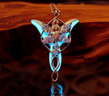 Angel Pendant Glow in the Dark / Sterling Silver Pendant /