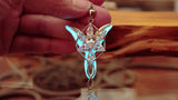 Angel Pendant Glow in the Dark / Sterling Silver Pendant /