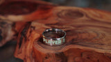 Player 2 Ring / Glow in the Dark / Stainless Steel Ring /