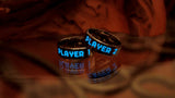 Player 2 Ring / Glow in the Dark / Stainless Steel Ring /