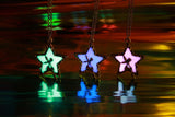 Fairy in Star Pendant / Glow in the Dark / Star Necklace / Fairy Necklace/