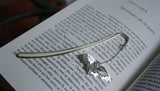 Bat Bookmark Glow in the Dark / Silver Bat Bookmark / Luminous Bookmark / Gold Bookmark /