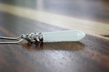 Atlantis Crystal Necklace / Glow in the Dark / Real Crystal Pendant / Healing point /