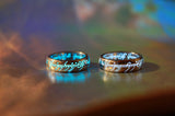 Special order for Matthew - LOTR ring - Glow in the Dark - Silver 925