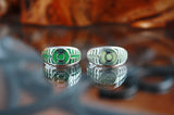 Green Lantern Ring - Glow in the Dark - Sterling Silver 925 Ring