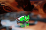 Green Lantern Ring - Glow in the Dark - Sterling Silver 925 Ring