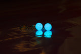 Potara Earrings Stainless Steel - Glow in the Dark - Goku - Cosplay Earrings - Silver or Gold  Dragon B.