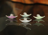 Silver 925 Helix Earring - Glow in the Dark - Celtic Hidden Piercing
