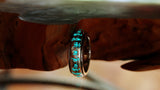 Om Mani Padme Hum Ring / Glow in the Dark / Spinner Wheel / Prayer Ring 7.5mm/