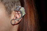 Dragon ear cuff Ear clip / Glow in the Dark / Non pierced ear cuff /