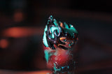 Dragon Ring Glow in the Dark / Stainless Steel ring / Celic Ring / Fantasy ring /