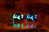 Bleu Dragon Ring Glow in the Dark / Stainless Steel Ring /