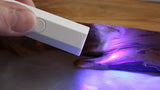 UV Led Flashlight / Pen-Shape / USB Rechargeable / Portable Mini UV Light /