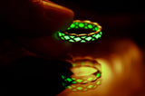 Celtic Knots Ring / Glow in the Dark / Sterling Silver Celtic Ring /