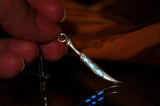 Dagger Pendant Glow in the Dark / Sword Pendant / Sterling Silver Necklace /