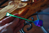 Rainbow Heart Spoon Glow in the Dark / 1pc Stainless Steel Spoon / Heart Spoon / Blue Heart Spoon /