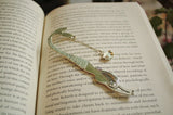 Mermaid Bookmark Glow in the Dark / Seashell Bookmark / Sea Mermaid / Silver Bookmark / Gold Bookmark /