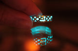 Celtic Knots Ring Glow in the Dark / Sterling Silver 925 Ring / Celtic Ring /