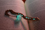 Dragon Bookmark Glow in the Dark / Bookmark Glow in the Dark / Luminous Bookmark /